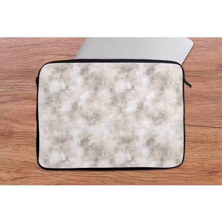 Organisch - Patroon - Gemêleerd laptophoes neopreen klein 279 -tafel