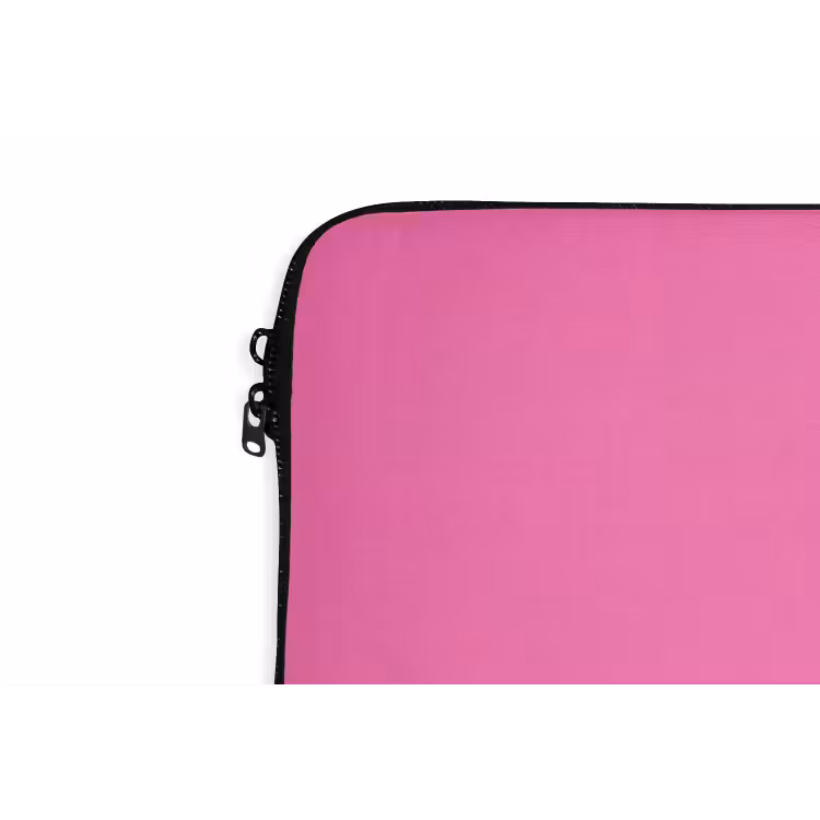 Palmbomen - Modern - Roze laptophoes neopreen klein -detail