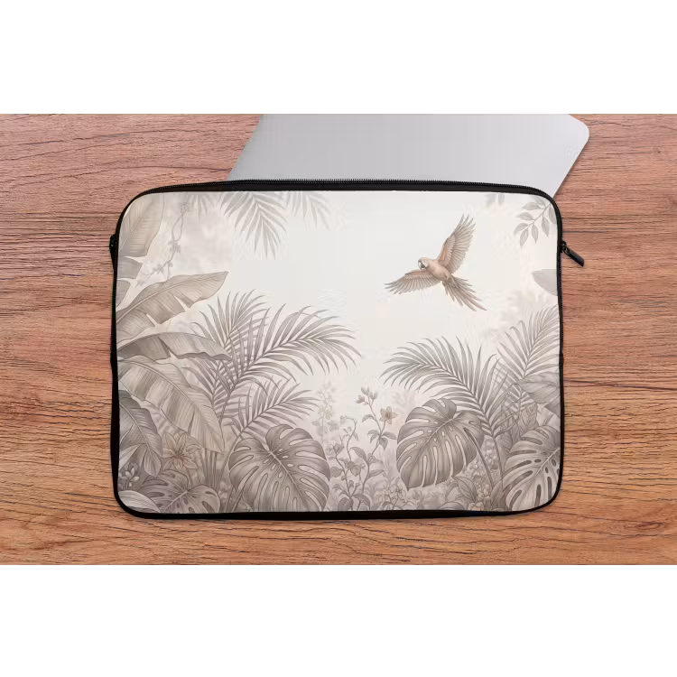 Papagaai - Jungle - Tropisch laptophoes neopreen klein -tafel