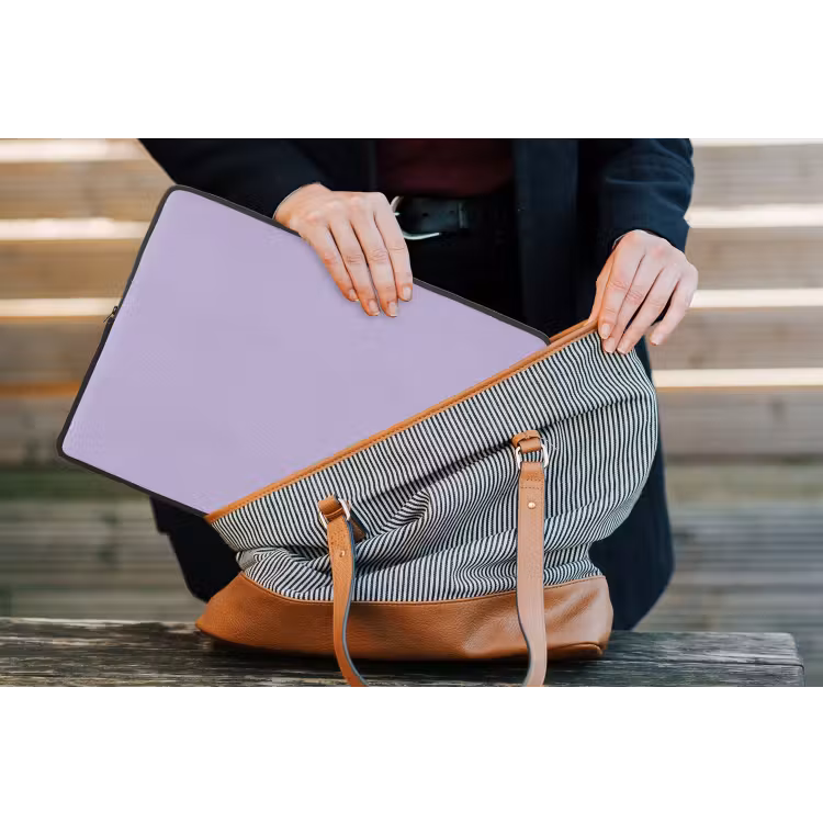 Pastel - Lilac - Paars laptophoes neopreen klein 279 -tas