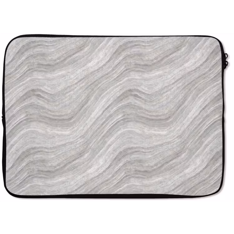 Patroon - Helder - Wit - Grijs laptophoes neopreen klein 279 -zkaufland3dotto