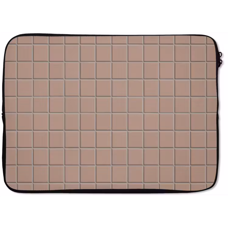 Patroon - Tegel - Oudroze laptophoes neopreen klein 279 -zkaufland3dotto
