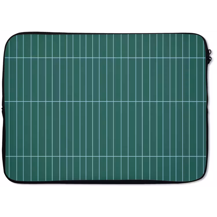 Patroon - Tegel - Saliegroen laptophoes neopreen klein 279 -zkaufland3dotto