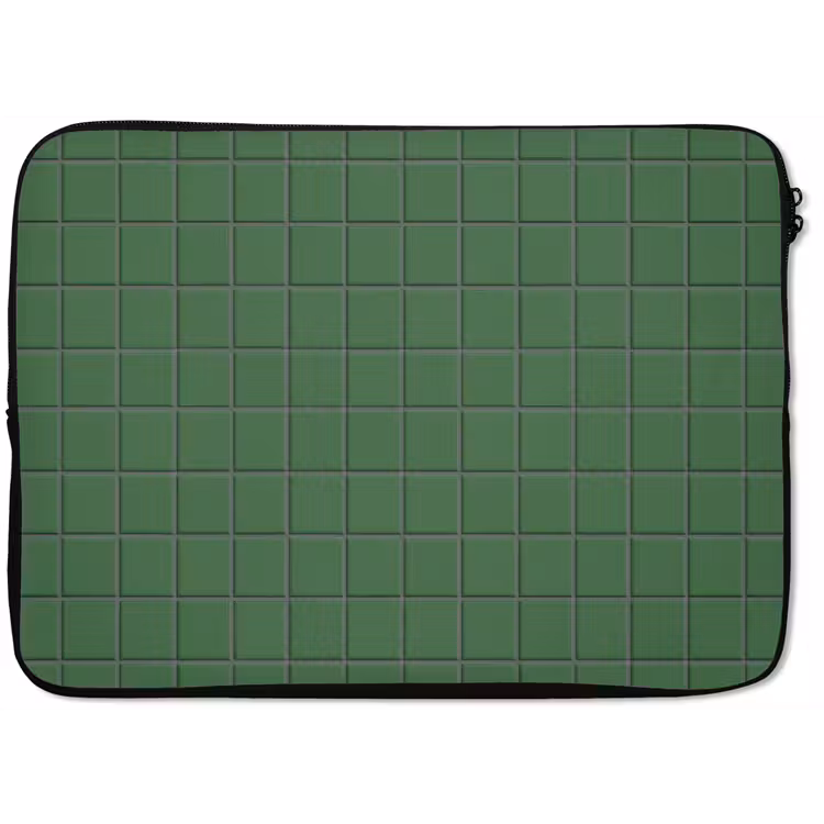 Patroon - Tegels - Groen laptophoes neopreen klein 279 -zkaufland3dotto