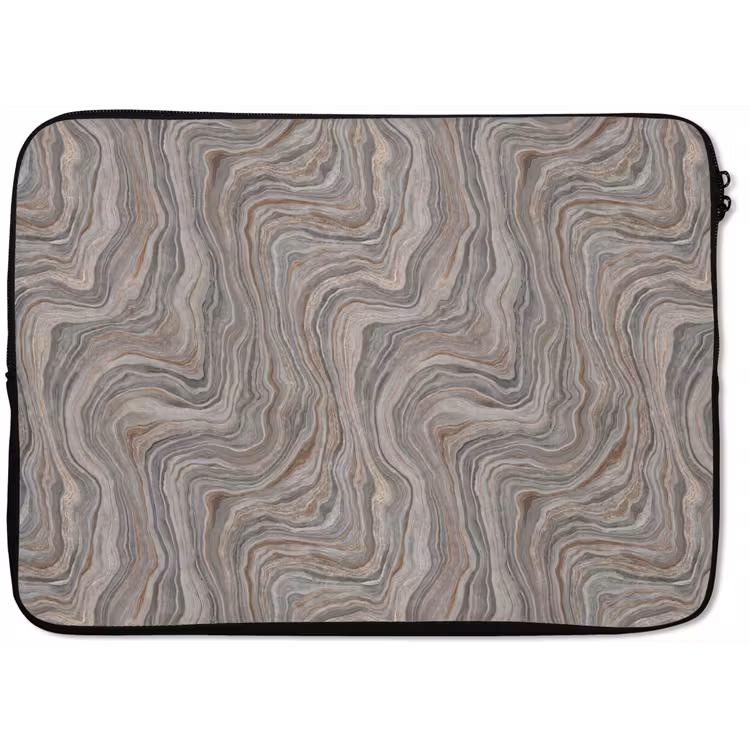 Patroon - Textuur - Grijs laptophoes neopreen klein 279 -zkaufland3dotto