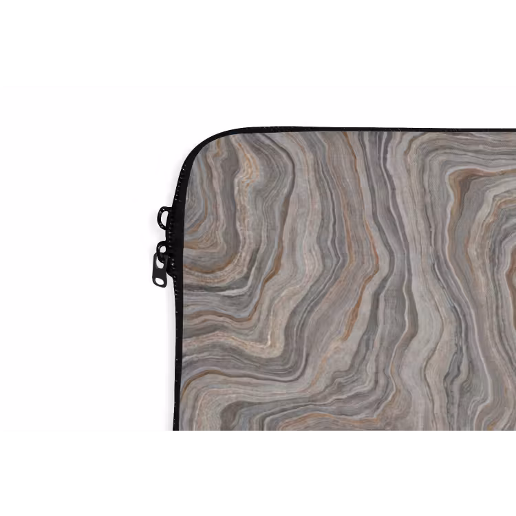 Patroon - Textuur - Grijs laptophoes neopreen klein 279 -detail