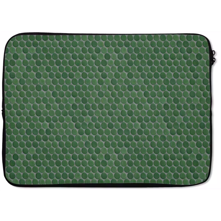 Penny - Mozaïek - Bosgroen - Green laptophoes neopreen klein 279 -zkaufland3dotto