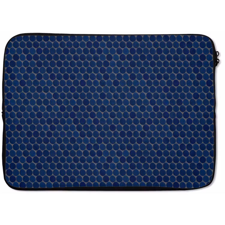 Penny - Mozaïek - Donkerblauw laptophoes neopreen klein 279 -zkaufland3dotto