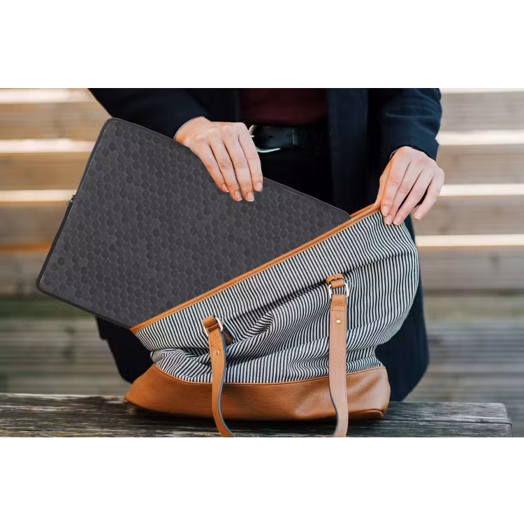 Penny - Mozaïek - Donkergrijs laptophoes neopreen klein 279 -tas