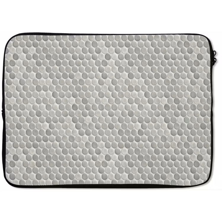Penny - Mozaïek - Lichtgrijs laptophoes neopreen klein 279 -zkaufland3dotto