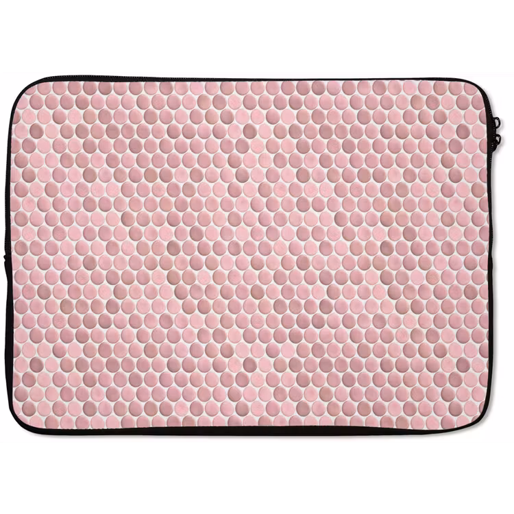 Penny - Mozaïek - Lichtroze laptophoes neopreen klein 279 -zkaufland3dotto