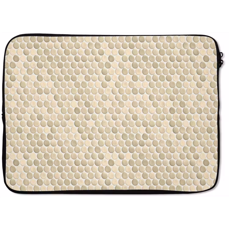Penny - Mozaïek - Zand laptophoes neopreen klein 279 -zkaufland3dotto