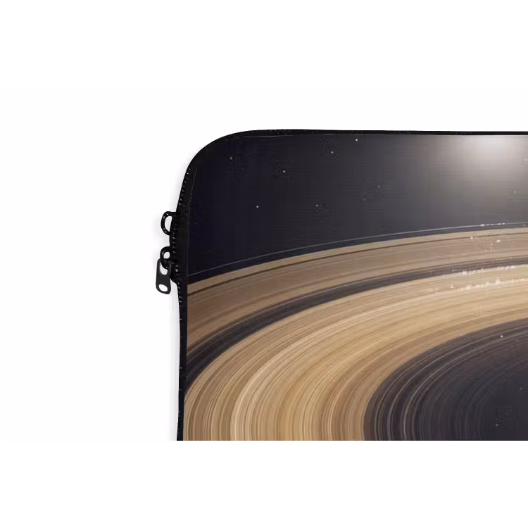 Laptophoes Planeet - Ringen - Ruimte - Planeet - Ringen - Ruimte laptophoes neopreen klein