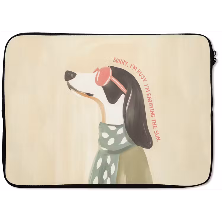 Quote - Hond - Zonnebril laptophoes neopreen klein -zkaufland3dotto
