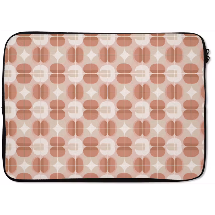 Retro - Klassiek - Roze laptophoes neopreen klein 279 -zkaufland3dotto
