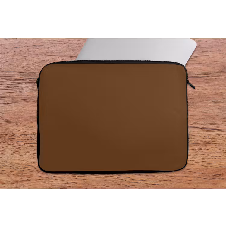 Rich - Espresso - Bruin laptophoes neopreen klein 279 -tafel