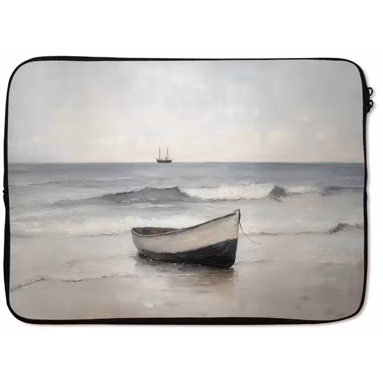 Roeiboot - Zee - Horizon laptophoes neopreen klein -zkaufland3dotto