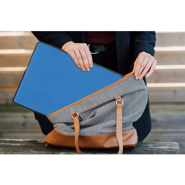 Royal - Blue - Blauw laptophoes neopreen klein 279 -tas