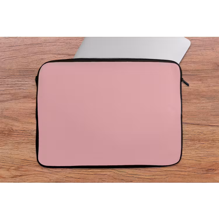 Roze - Kleuren - Interieur - Effen - Kleur laptophoes neopreen klein 279 -tafel