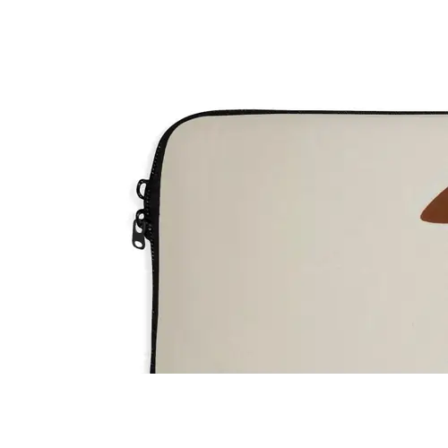 Silhouet - Hond - Trui - Rood laptophoes neopreen klein -detail