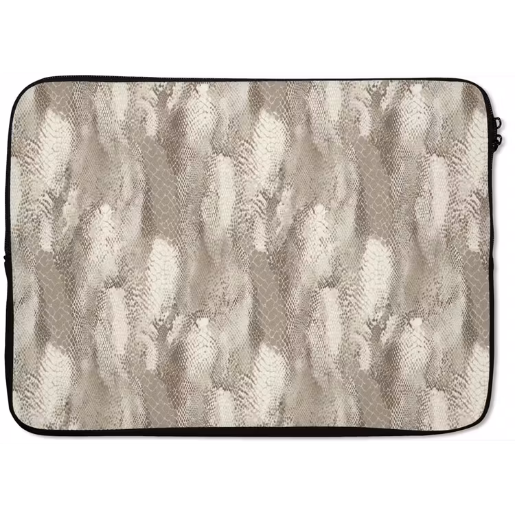Slang - Textuur - Zand laptophoes neopreen klein 279 -zkaufland3dotto