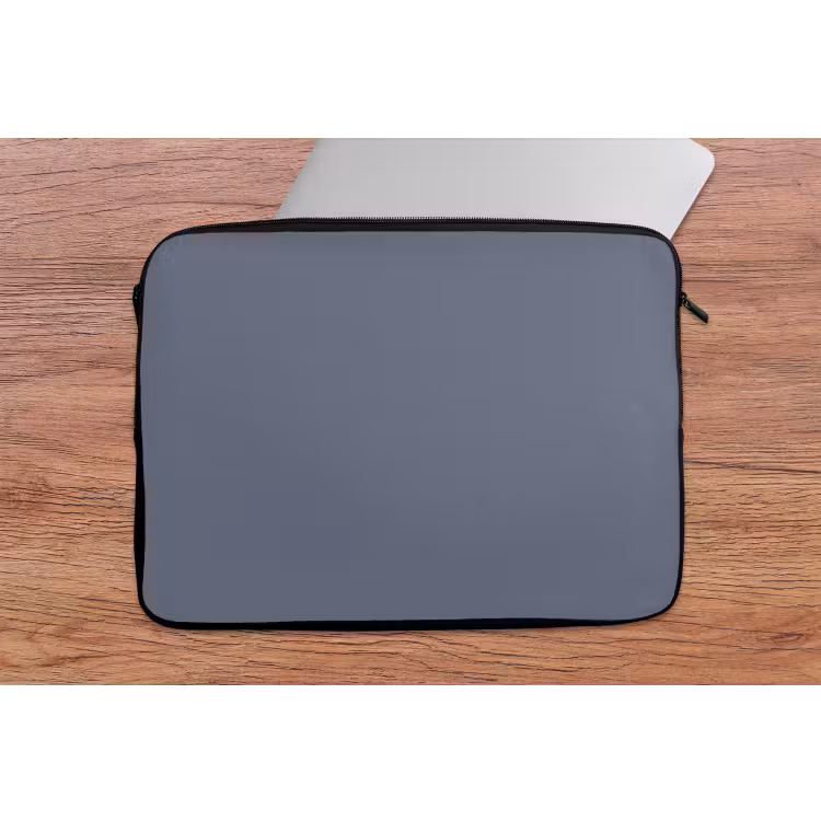 Slate - Whisper - Blauw laptophoes neopreen klein 279 -tafel