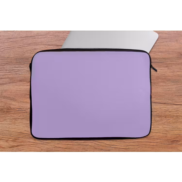 Soft - Lavender - Paars laptophoes neopreen klein 279 -tafel