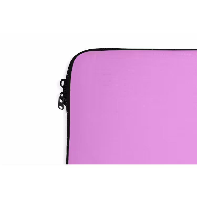 Soft - Lavender - Roze laptophoes neopreen klein 279 -detail