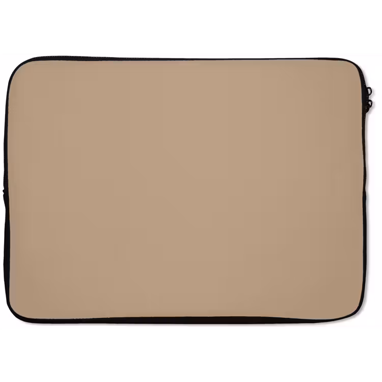Soft - Taupe - Bruin laptophoes neopreen klein 279 -zkaufland3dotto