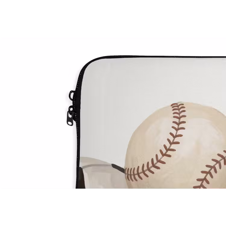 Sport - Ballen - Illustratie laptophoes neopreen klein -detail
