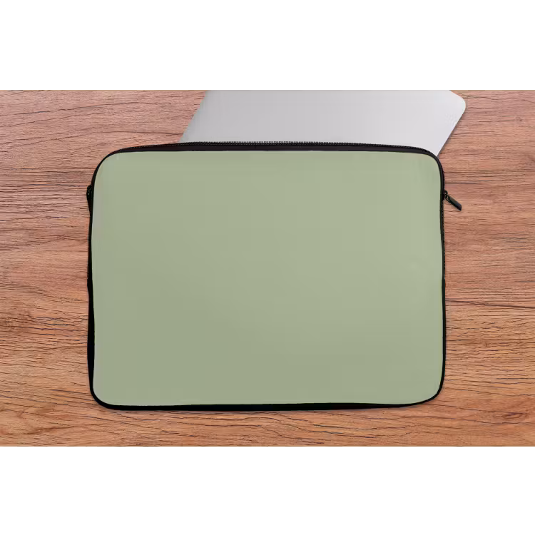 Spring - Sprint - Groen laptophoes neopreen klein 279 -tafel