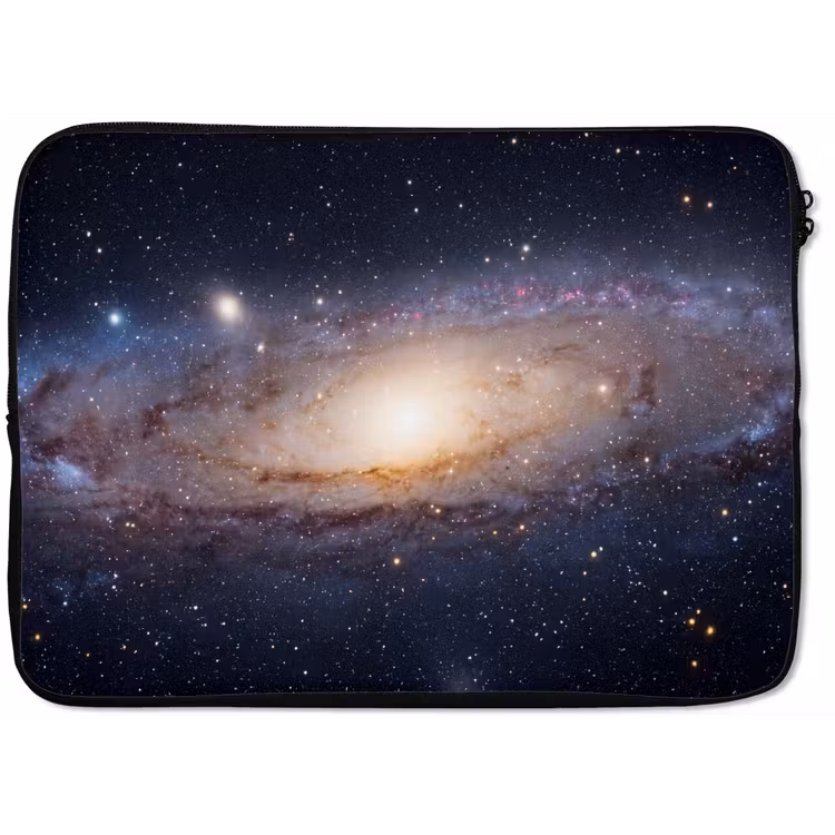 Laptophoes Sterrenstelsel - Ruimte - Kosmos - Sterrenstelsel - Ruimte - Kosmos laptophoes neopreen klein