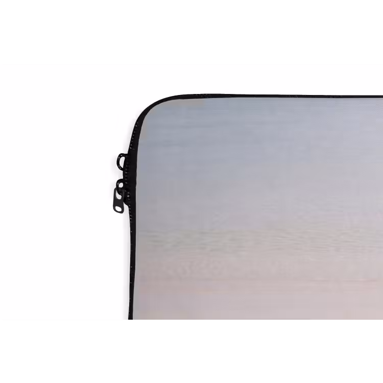Strand - Parasol - Ligstoel - Zomer - Roze laptophoes neopreen klein -detail