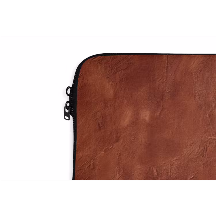 Stucwerk - Textuur - Terracotta laptophoes neopreen klein 279 -detail