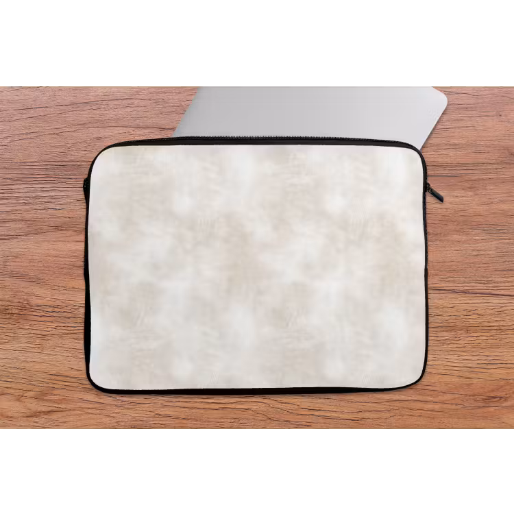 Subtiel - Structuur - Beige laptophoes neopreen klein 279 -tafel