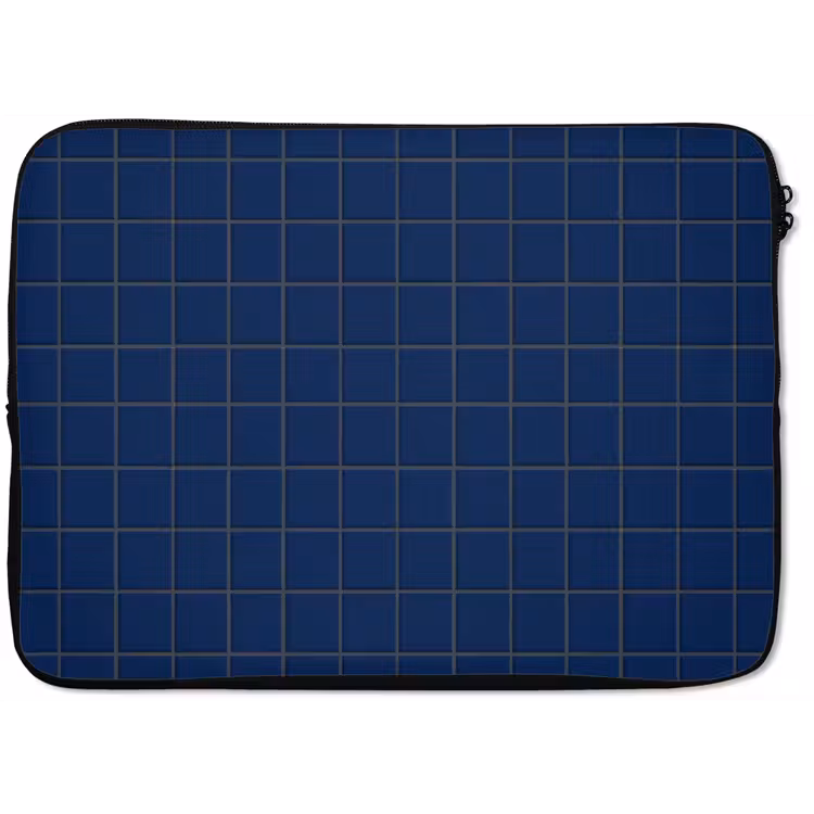 Tegel - Patroon - Blauw laptophoes neopreen klein 279 -zkaufland3dotto