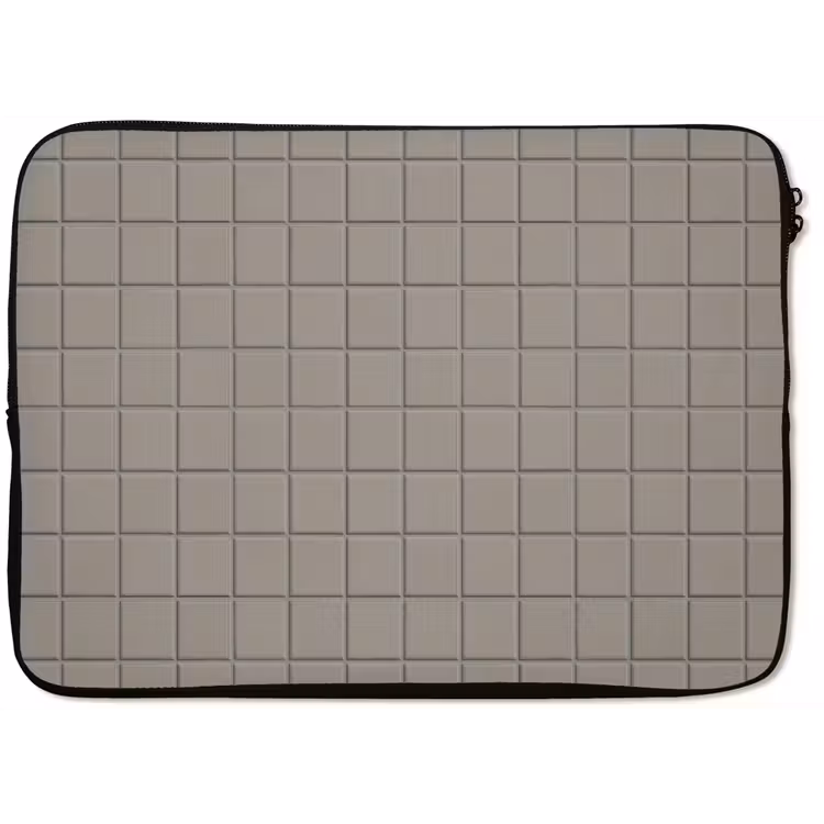 Tegel - Patroon Kiezel - Grijs laptophoes neopreen klein 279 -zkaufland3dotto