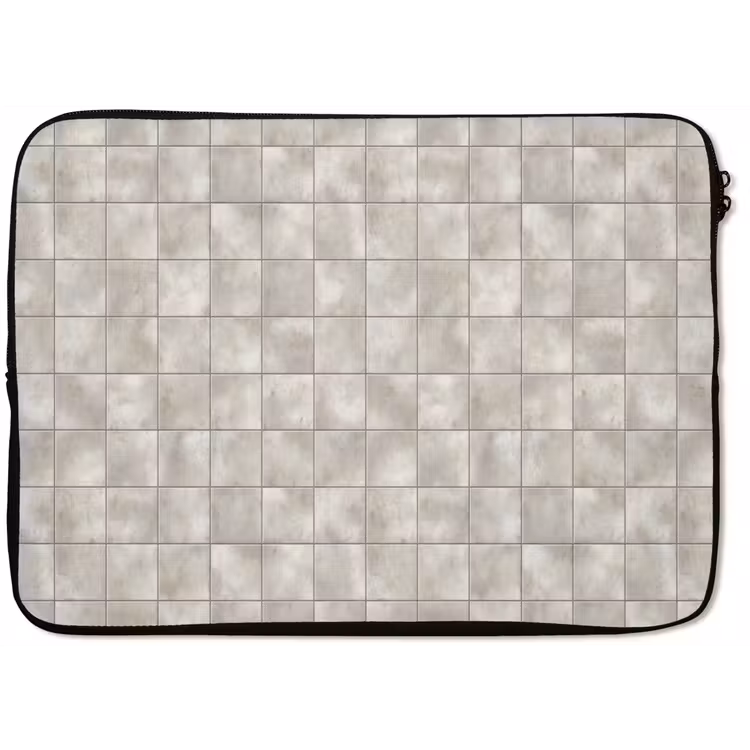 Tegels - Natuurlijk - Grijs laptophoes neopreen klein 279 -zkaufland3dotto