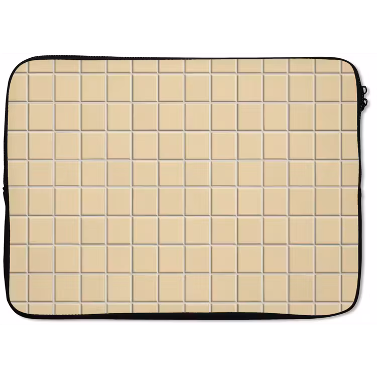 Tegels - Patroon - Crème laptophoes neopreen klein 279 -zkaufland3dotto