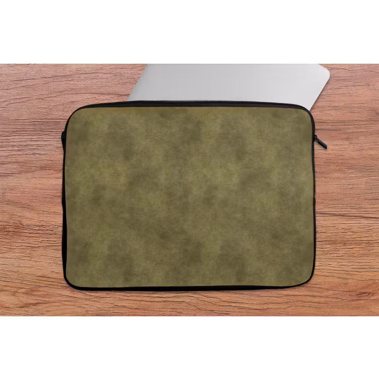 Textuur - Abstract - Groen laptophoes neopreen klein 279 -tafel