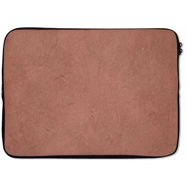 Textuur - Roodbruin - Grof - Modern laptophoes neopreen klein -zkaufland3dotto