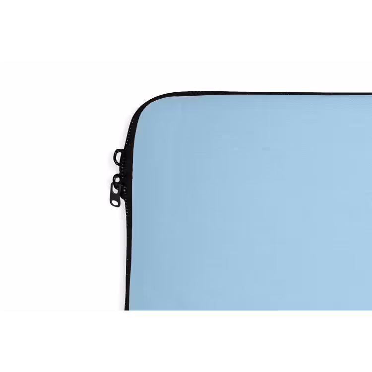 Today is a good day - Blauw - Schaduw laptophoes neopreen klein -detail