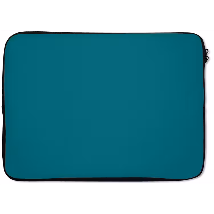 Tropical - Peacock - Blauw laptophoes neopreen klein 279 -zkaufland3dotto
