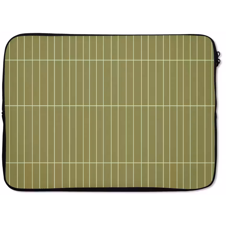 Verticaal - Wandtegel - Olijfgroen laptophoes neopreen klein 279 -zkaufland3dotto