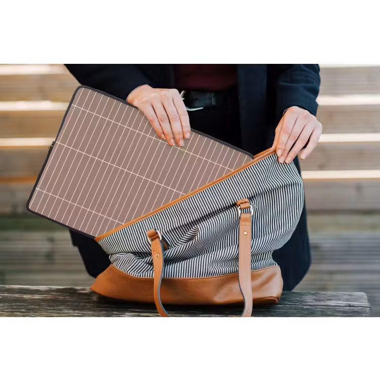 Verticaal - Wandtegel - Terracotta laptophoes neopreen klein 279 -tas