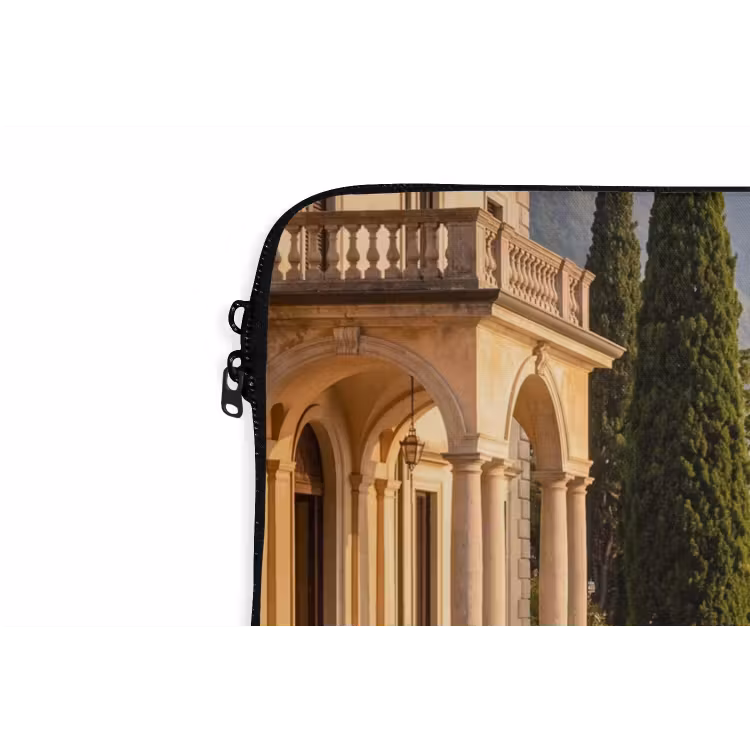 Laptophoes Villa - water -trappen - Villa - water -trappen laptophoes neopreen klein