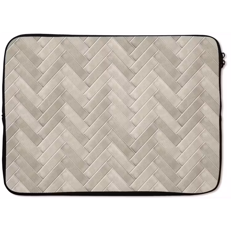 Visgraat - Wandtegel - Beige laptophoes neopreen klein 279 -zkaufland3dotto