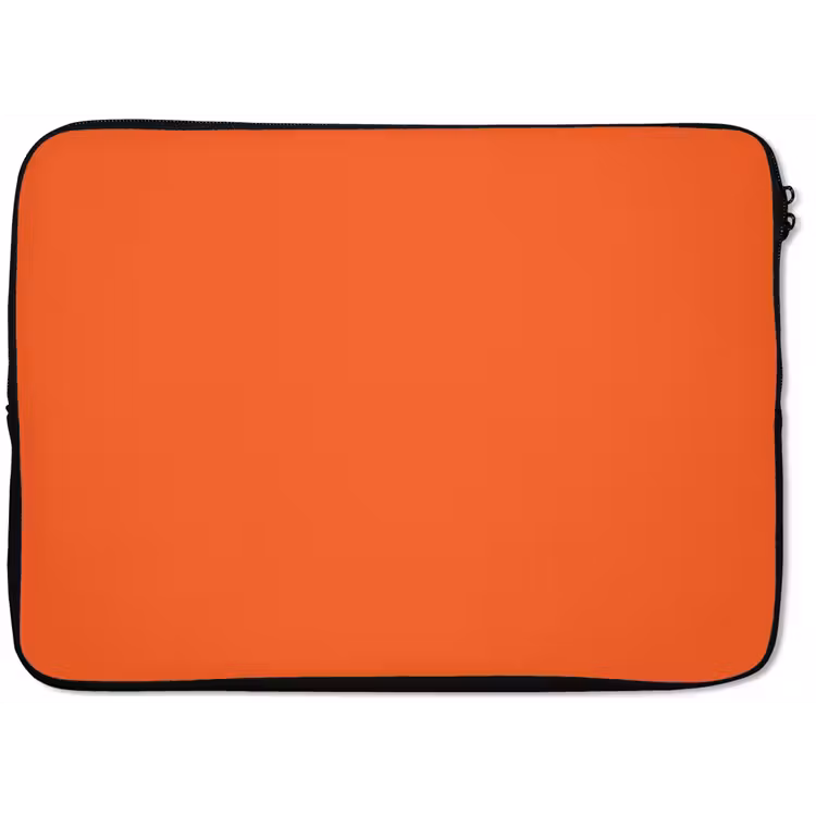 Vivid - Amber - Oranje laptophoes neopreen klein 279 -zkaufland3dotto