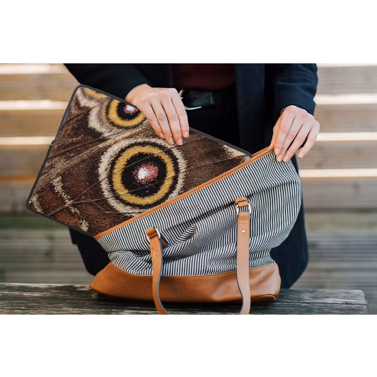 Vlinder - Vleugel - Abstract laptophoes neopreen klein -tas