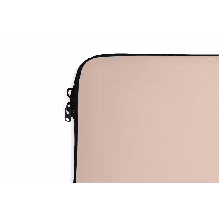 Vogel - Bloem - Natuur - Roze laptophoes neopreen klein -detail
